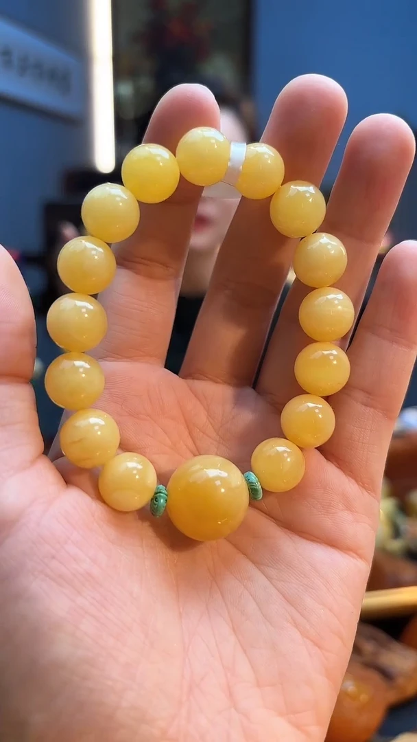 手链琥珀未镶嵌手串
