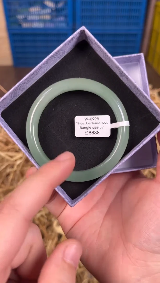 未镶嵌手镯石英质玉W0998