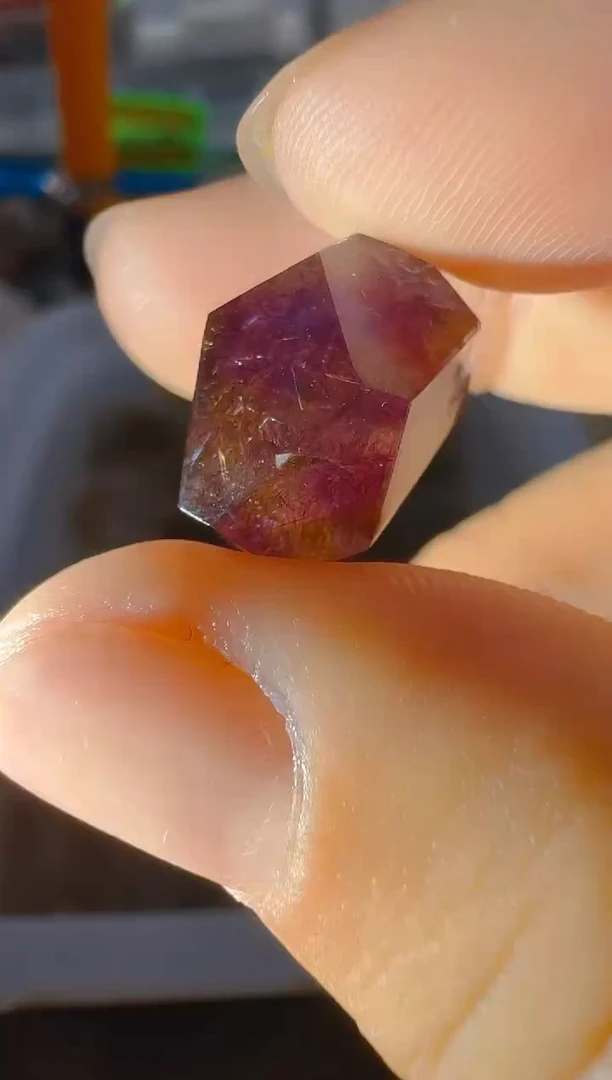 未镶嵌珠宝半成品水晶牙**压牙牙，水晶