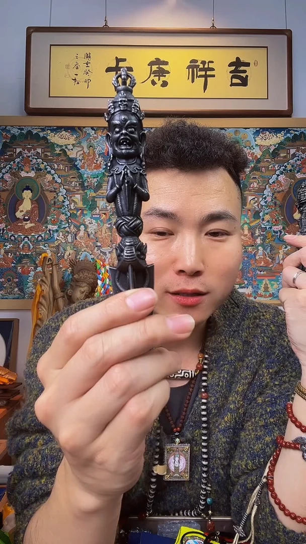 【闪购商品】装裱画大单面金刚橛-与实务略有差异介意者勿拍