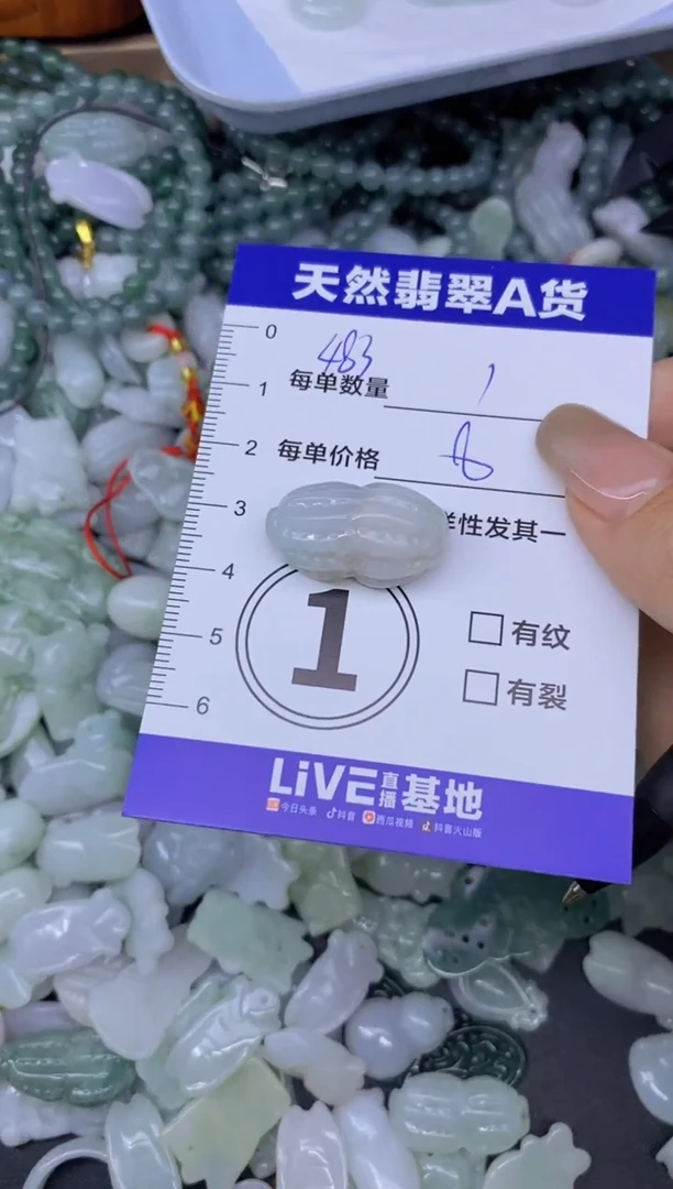 颈饰未镶嵌翡翠天然翡翠A货批量多样性发一件