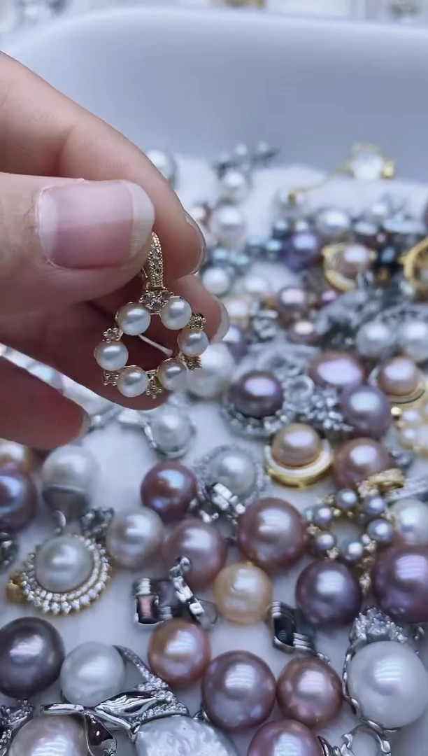 吊坠(不含链)未镶嵌淡水珍珠吊坠多样性发其一