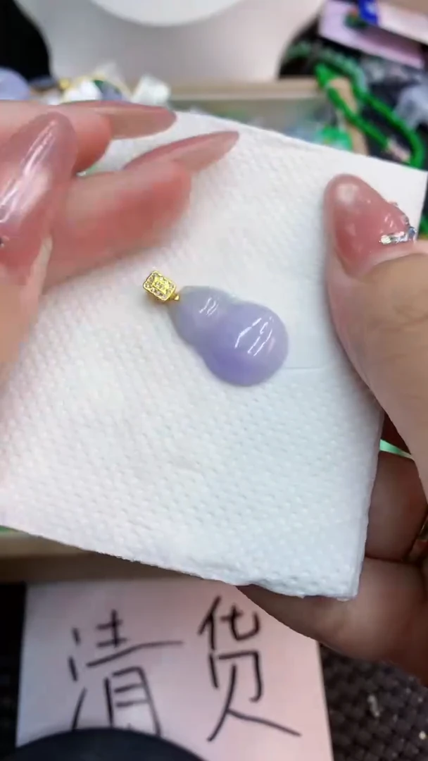 翡翠未镶嵌吊坠(不含链)11