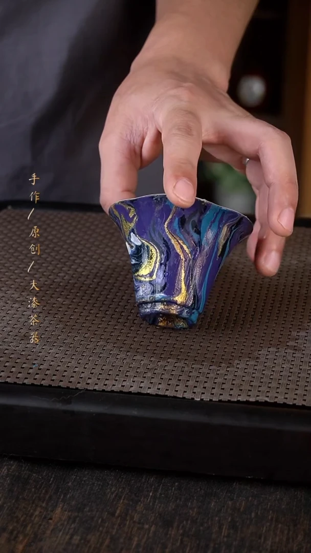 大漆杯372小康茶器