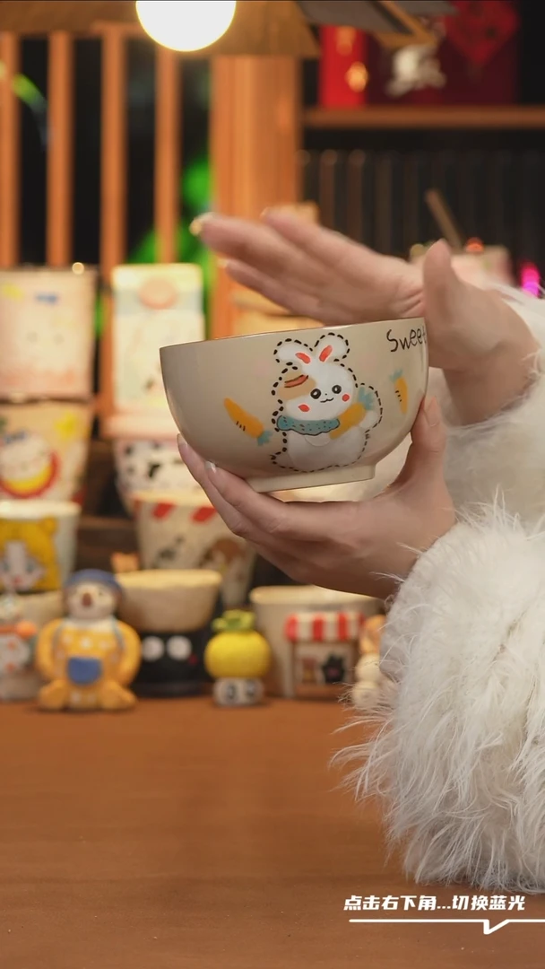 【闪购商品】摆件E057设计师文创手工陶瓷