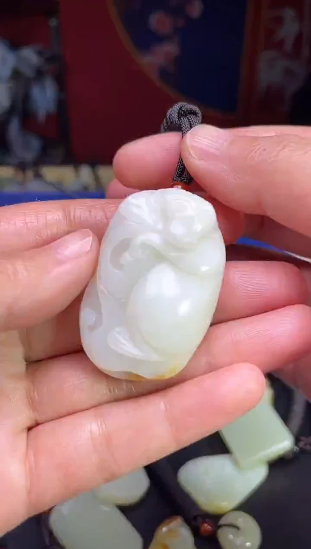 颈饰未镶嵌和田玉123