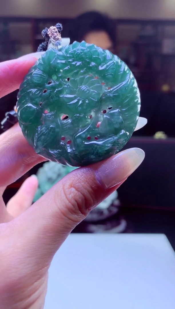 【闪购商品】定制翡翠未镶嵌挂件发货（拍一发一）