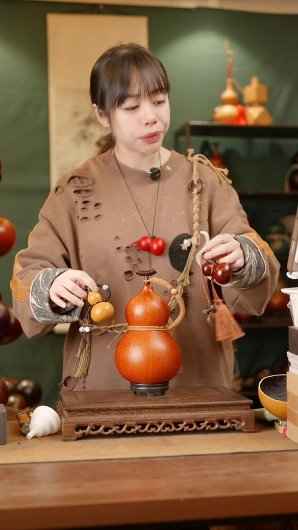 66号精品天然大漆酒葫芦一物一拍~