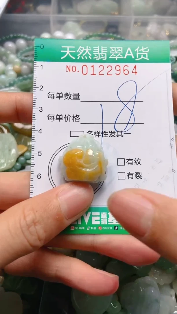 翡翠未镶嵌颈饰闪购0122964