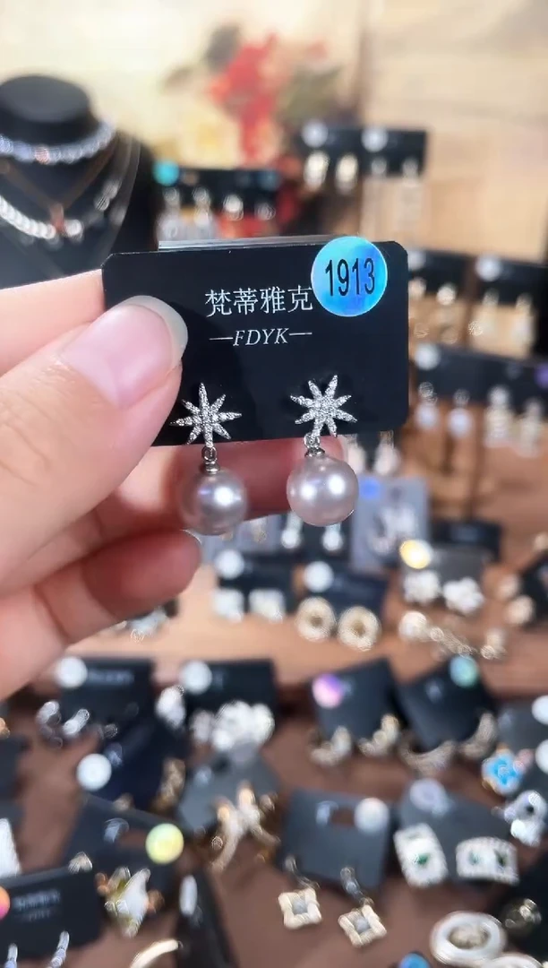合金925银锆石萱1913