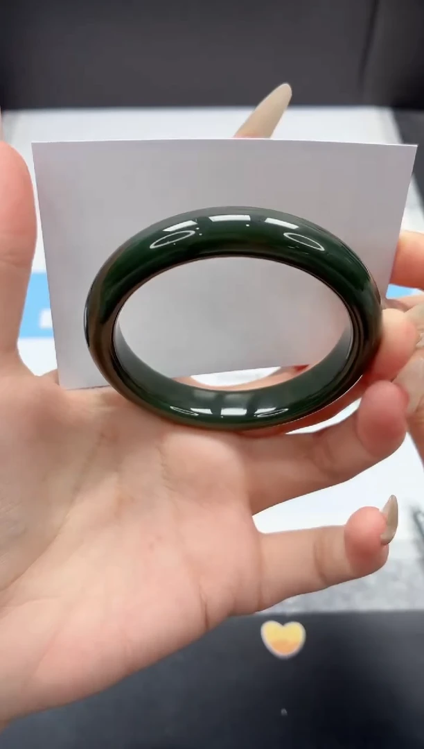 和田玉手镯未镶嵌244/和田54.2