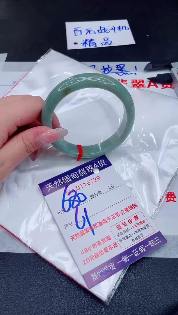 未镶嵌手镯翡翠680.00