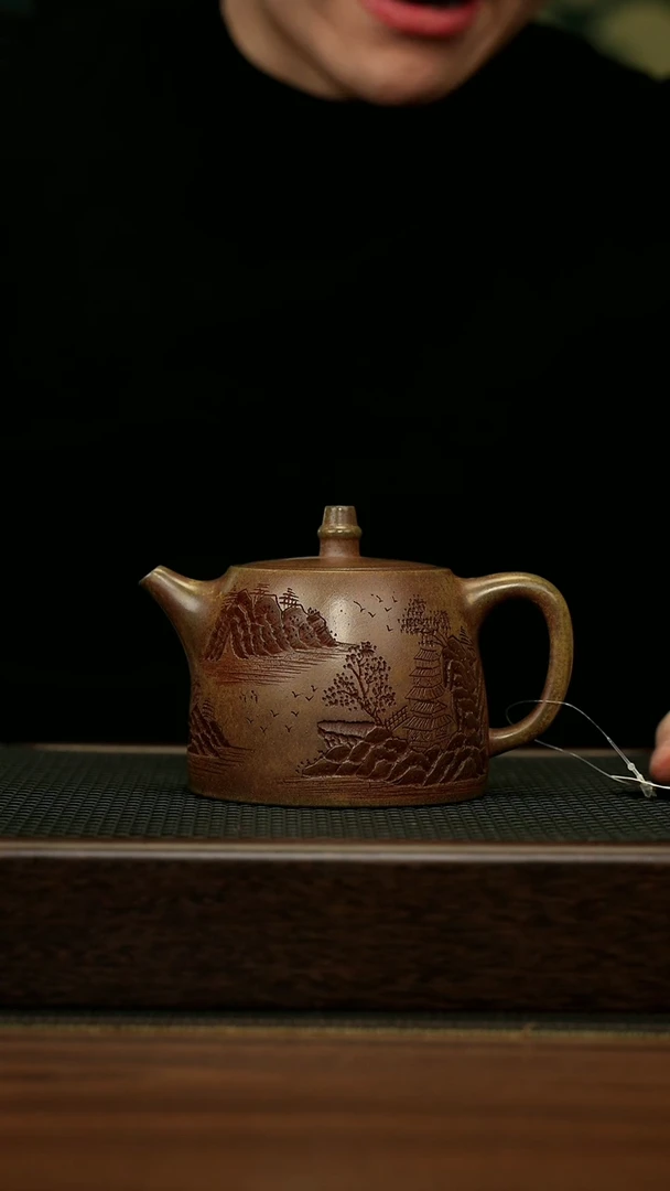 【闪购商品】紫砂茶壶宜兴原矿 手工 紫砂壶容量350CC