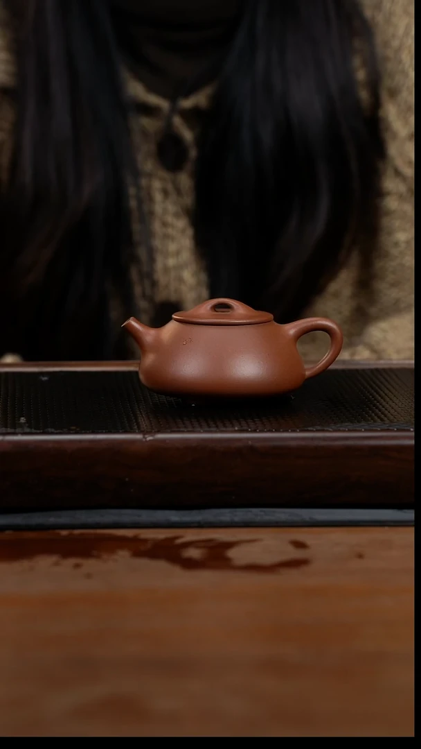 茶壶紫砂170cc黄龙山原矿底槽清满瓢9