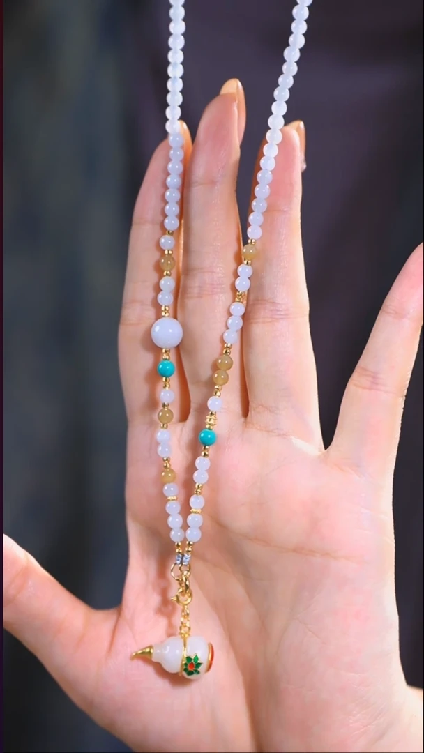 泥塑葫芦套链百搭链