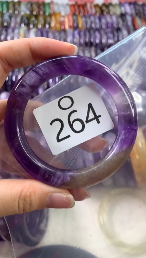 【闪购商品】水晶水晶手镯O未镶嵌264-54