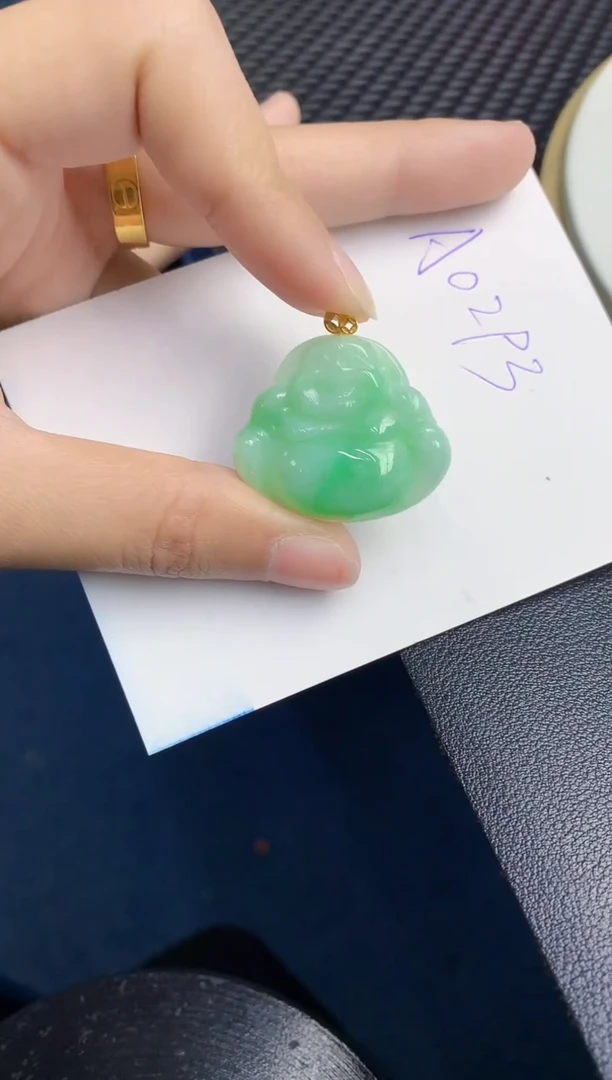 【闪购商品】翡翠颈饰18K金镶嵌000000000