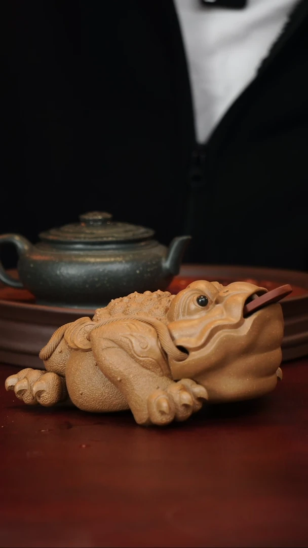 茶壶紫砂原矿高端紫砂--茶宠