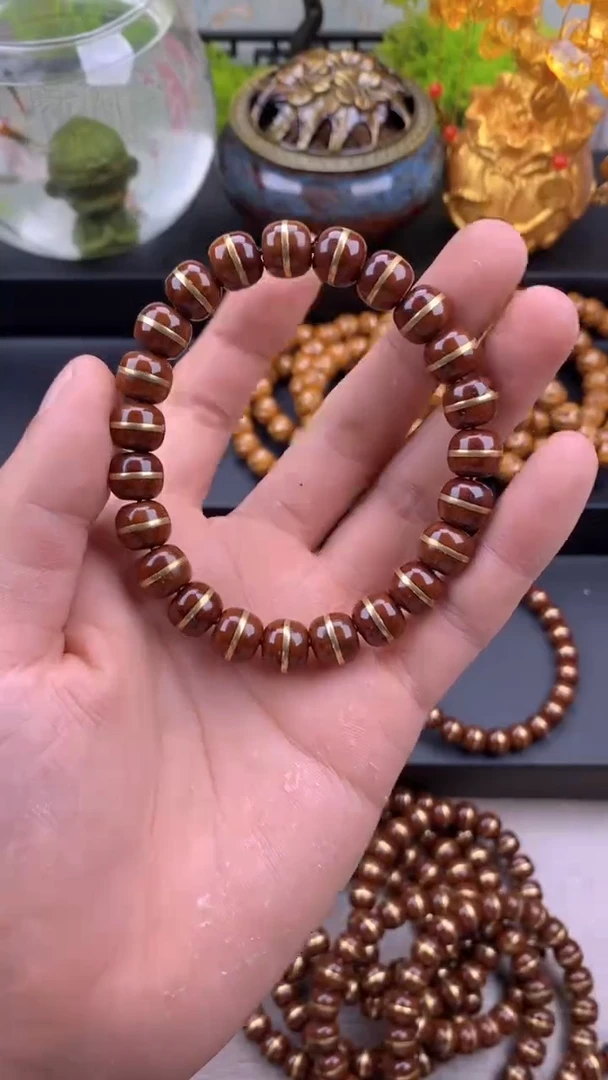 紫金鼠手串紫金鼠一线天二代11号