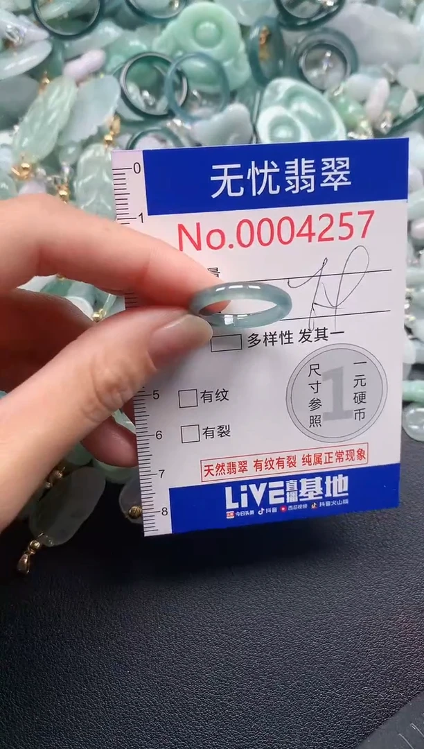 吊坠(不含链)未镶嵌翡翠4257