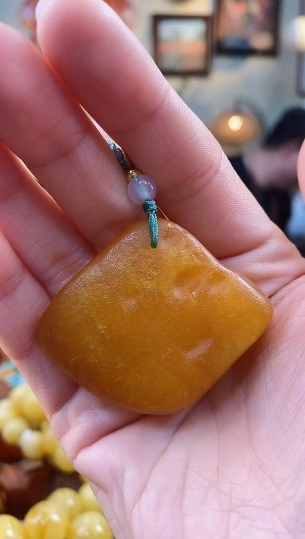 【闪购商品】琥珀颈饰未镶嵌吊坠