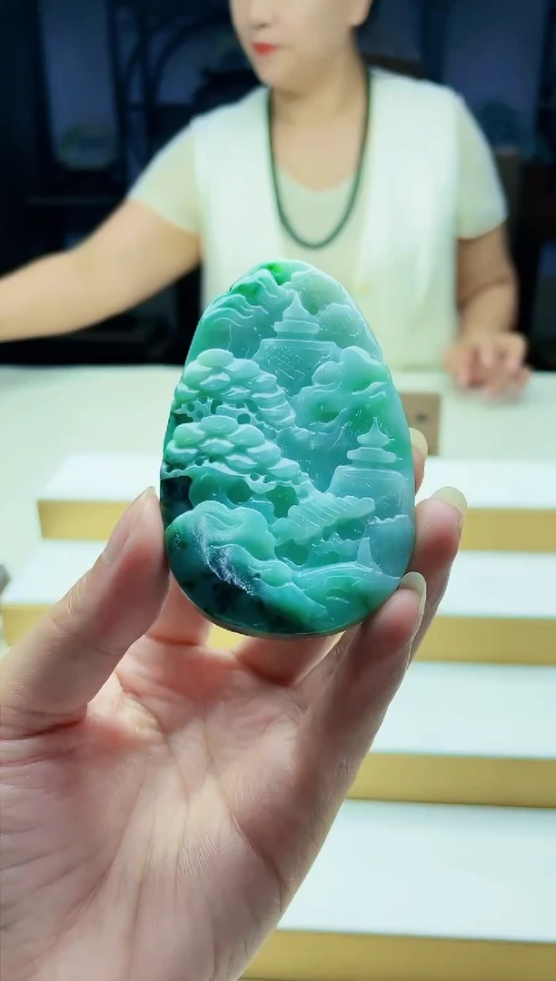 定制翡翠未镶嵌毛货08080078