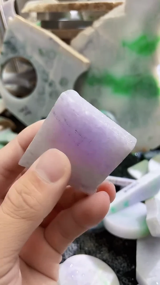 裸石翡翠天然A货翡翠板料