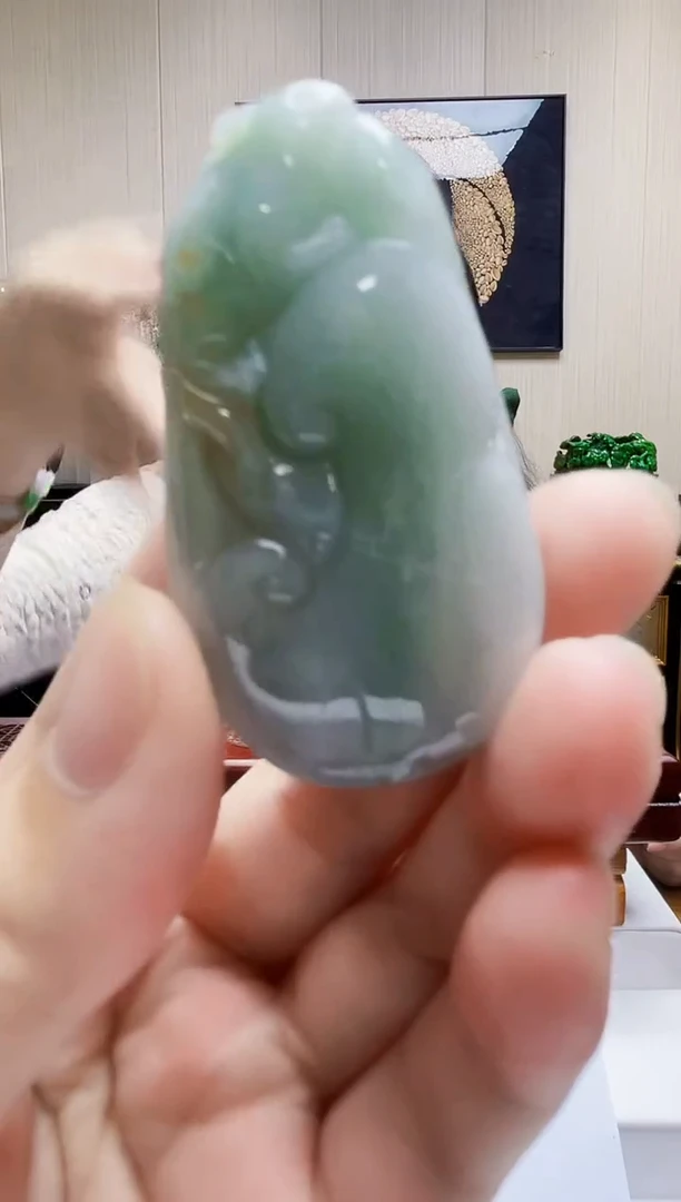 颈饰未镶嵌翡翠吊坠7