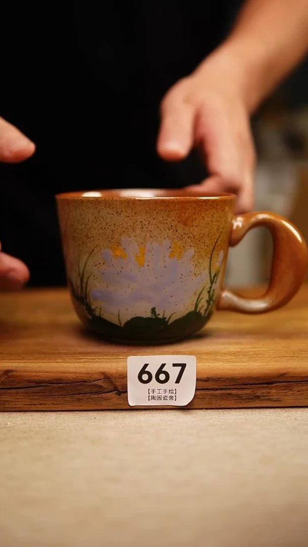 @@陶园瓷舍@@纯手工手绘@高温釉下彩