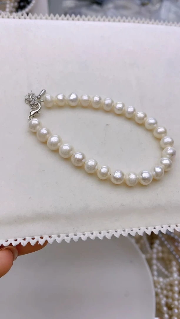 未镶嵌1淡水珍珠手串