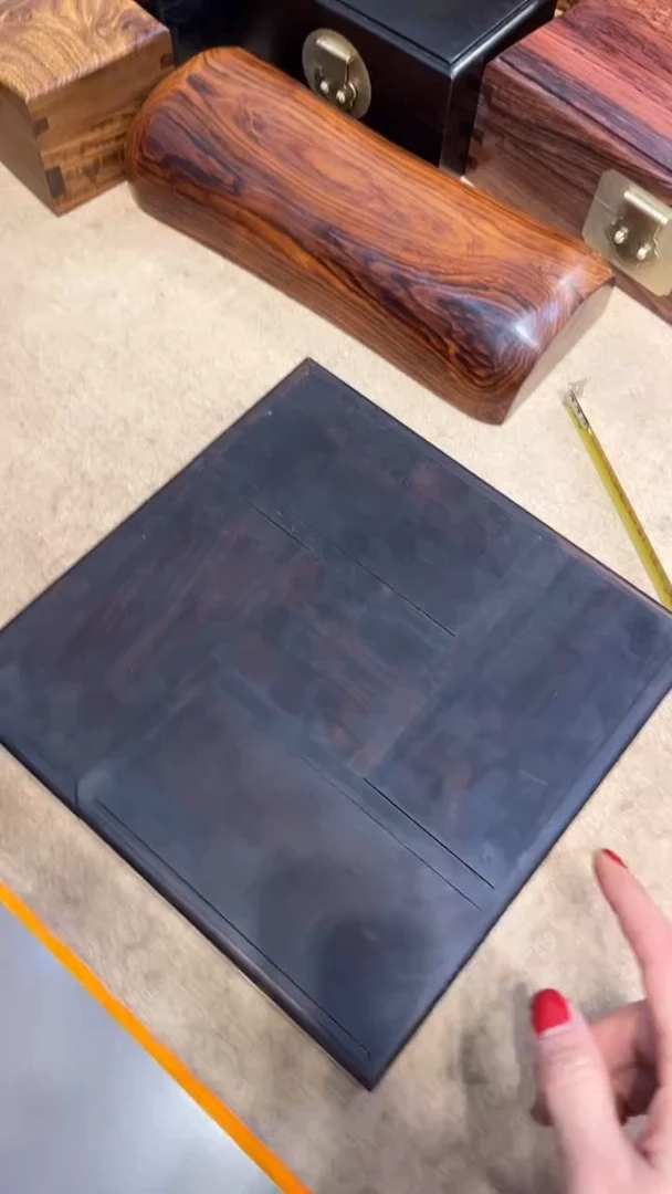 【闪购商品】木紫光檀五抽盒收纳盒