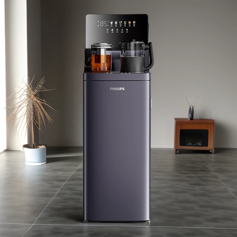 飞利浦茶吧机2025年台式高端家用全自动智能下置水桶多功能饮水机