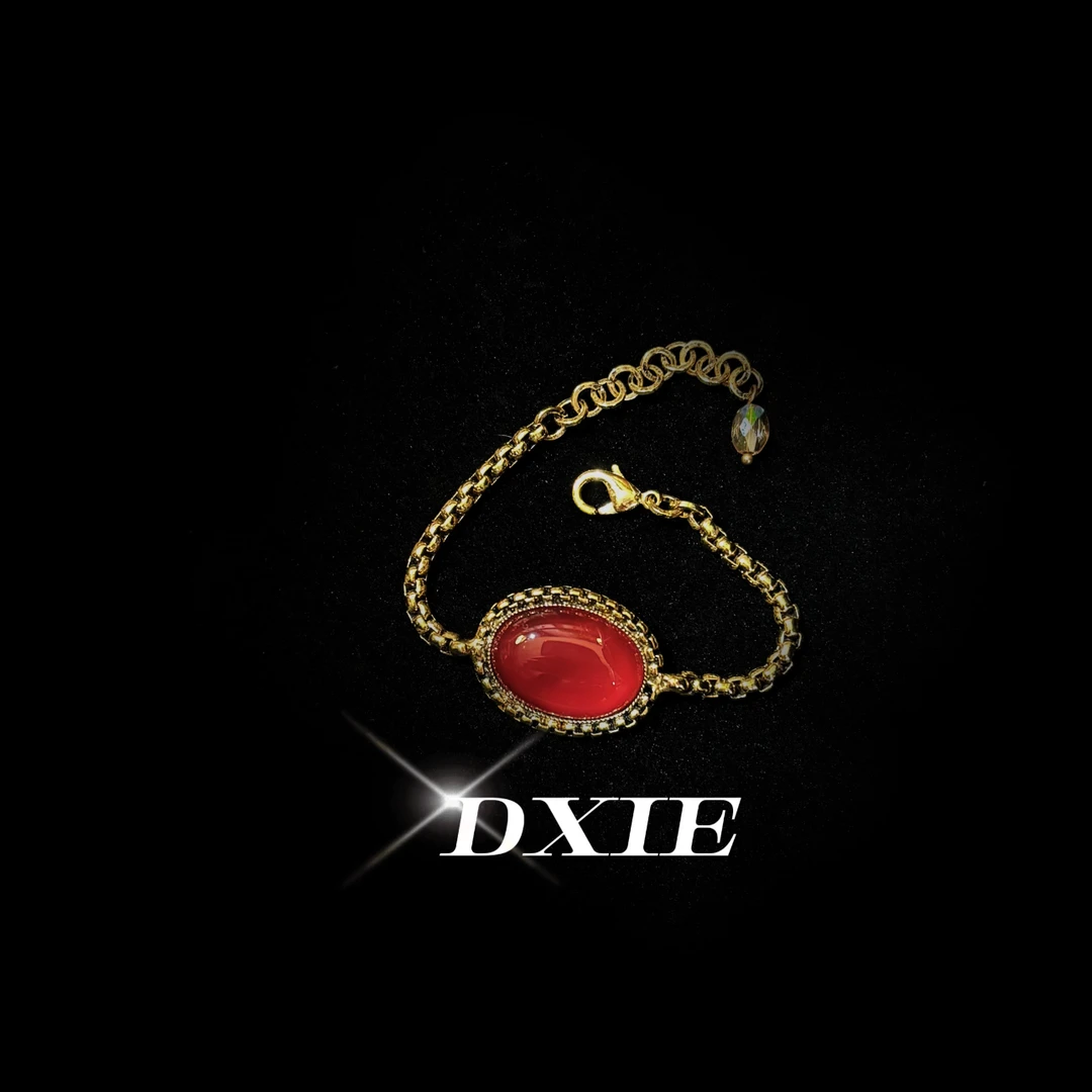 铜合金树脂手链 DXIE经典手工CD手链设计优雅复古轻奢CD1157