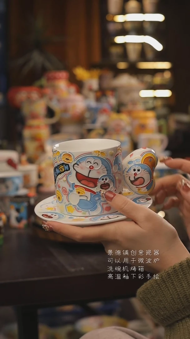 景德镇釉下彩绘设计师款式陶瓷