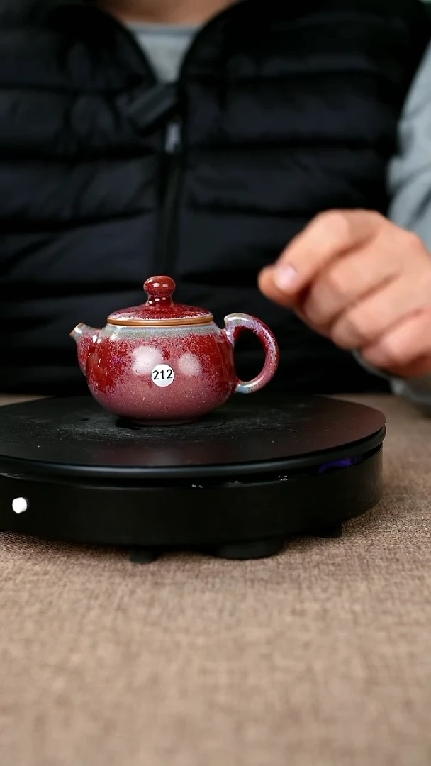 其他瓷212#苗辛伟一级品原矿钧瓷西施壶