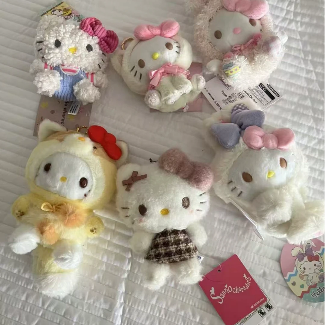 【扣号选款】可爱毛绒玩具包挂钥匙扣Kitty三丽鸥