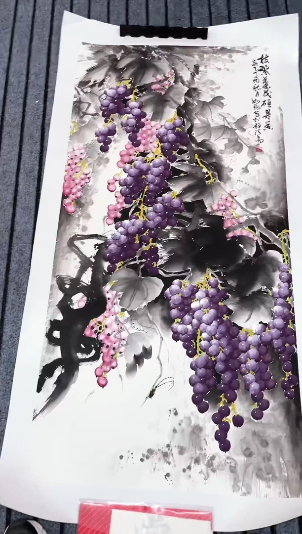 精品国画花鸟作品