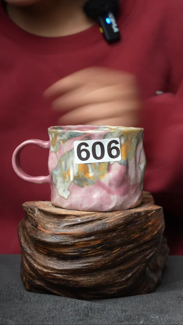 杯子陶瓷606景德镇手工手创杯子