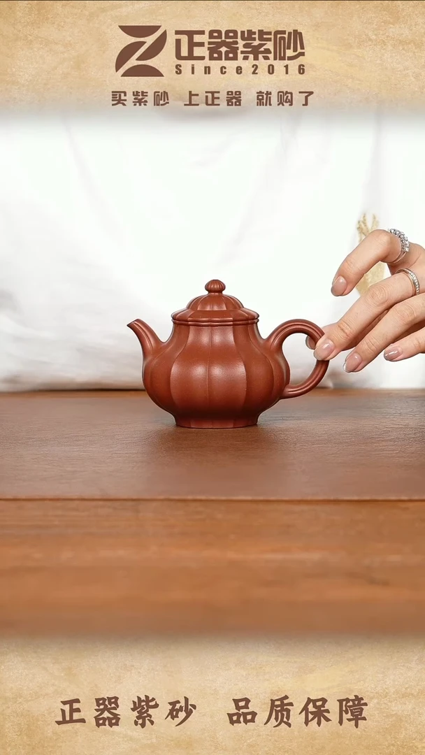茶壶紫砂 李静 玉露 朱泥220cc内推