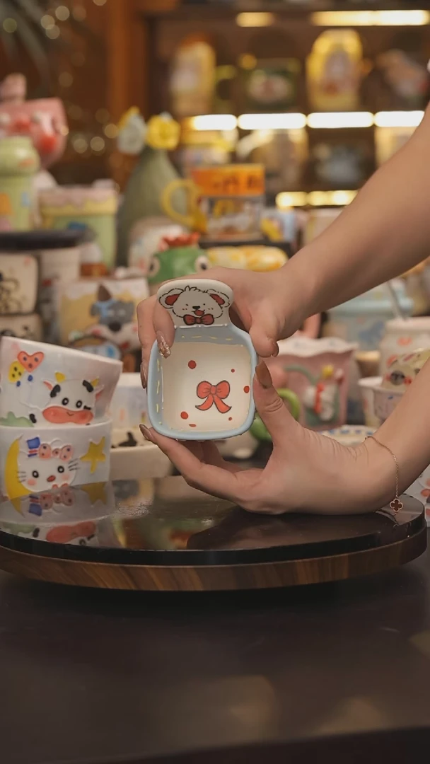 景德镇釉下彩绘设计师款式陶瓷