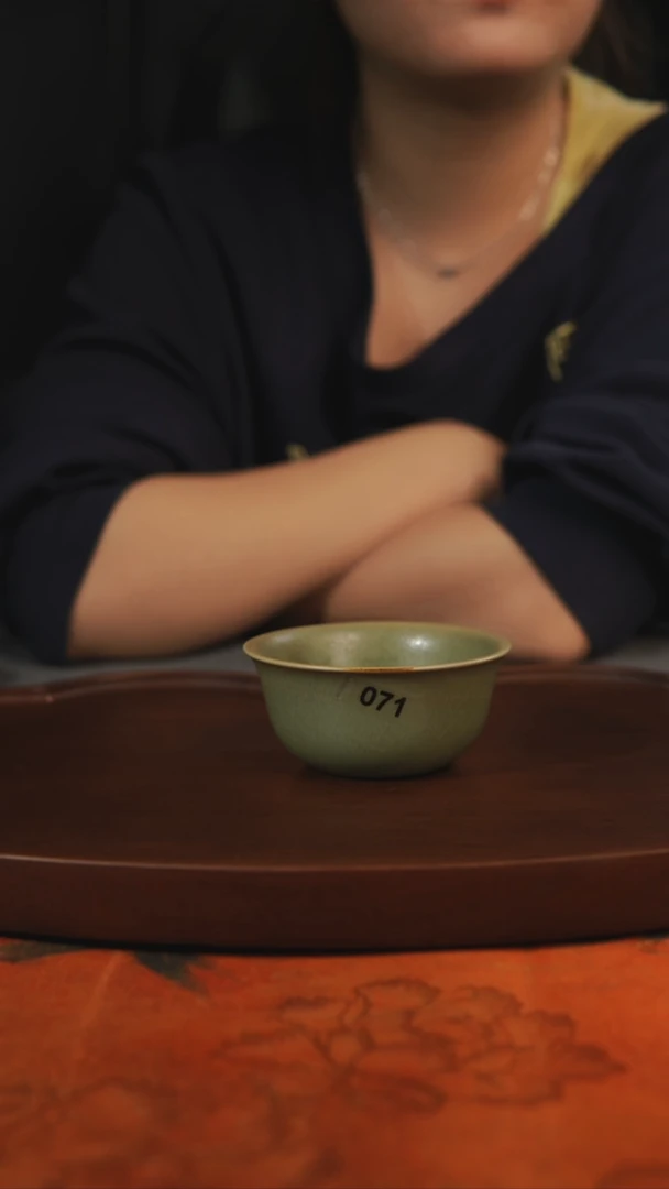 杯子柴烧 071 汝州原产地原矿仿古老釉