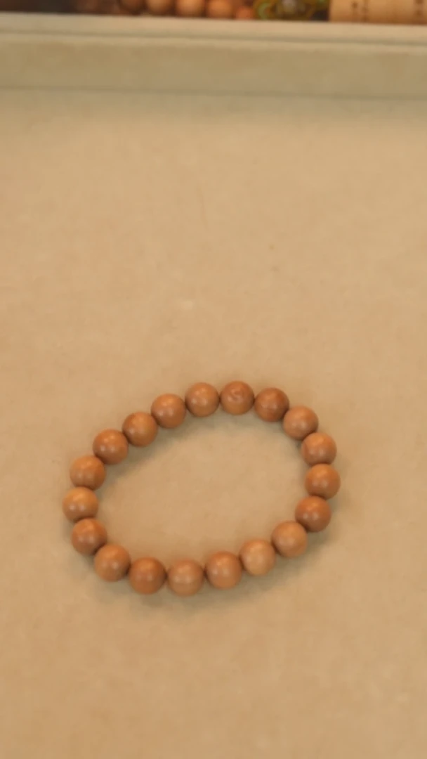 【闪购商品】檀香木手串/手链聚缘堂印度老山檀香1.0*19瑕疵