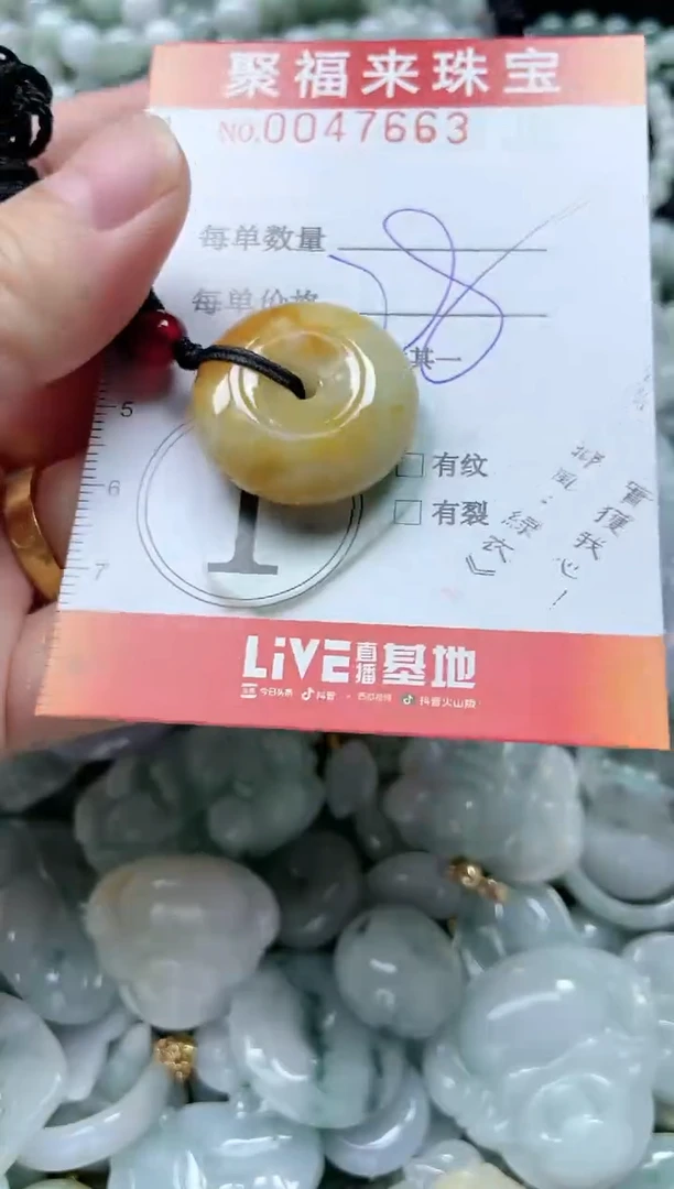 【闪购商品】翡翠颈饰未镶嵌闪购0047663