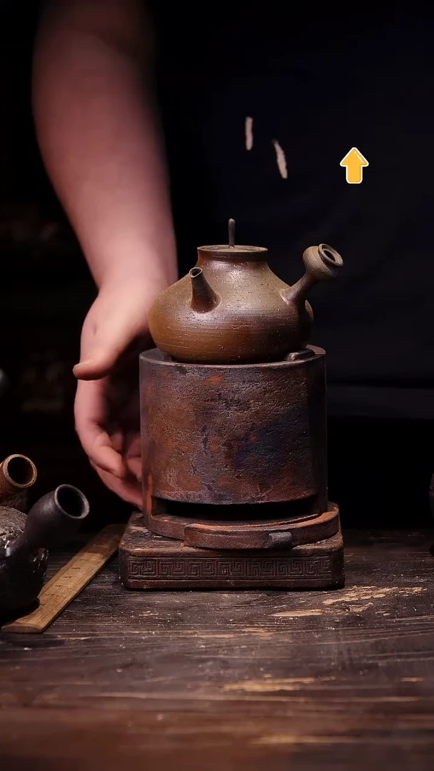 简约侧把加圆筒炉