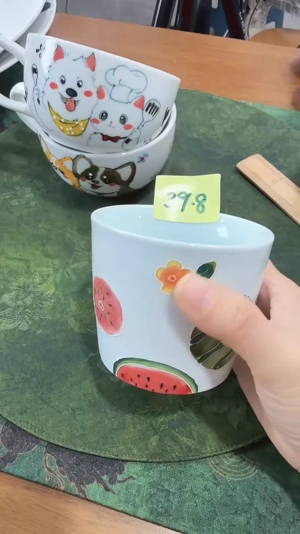 其他景德镇高温瓷（猪口杯）