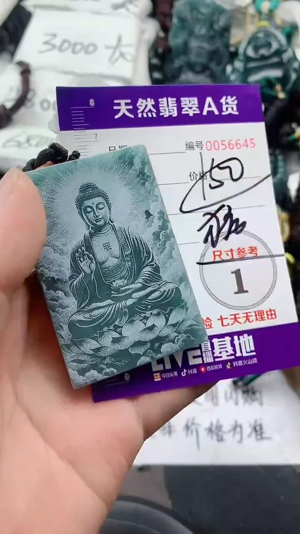 翡翠未镶嵌颈饰888