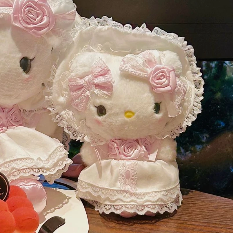 【新款限定】Hello Kitty 花嫁Kitty钥匙扣玩偶
