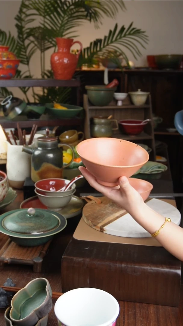 碗景德镇手工高温餐具