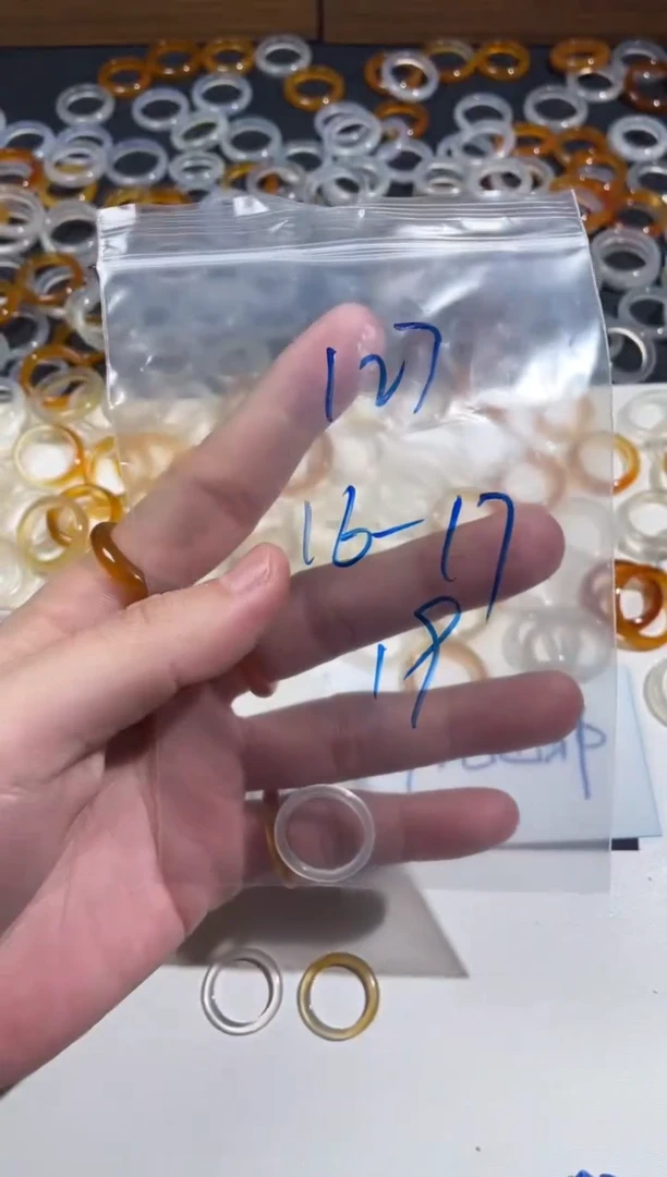 【闪购商品】玛瑙/玉髓戒指未镶嵌127