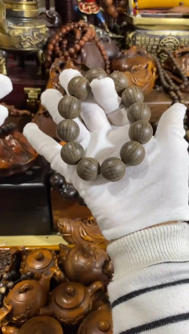 木中之王西瓜纹手串单圈